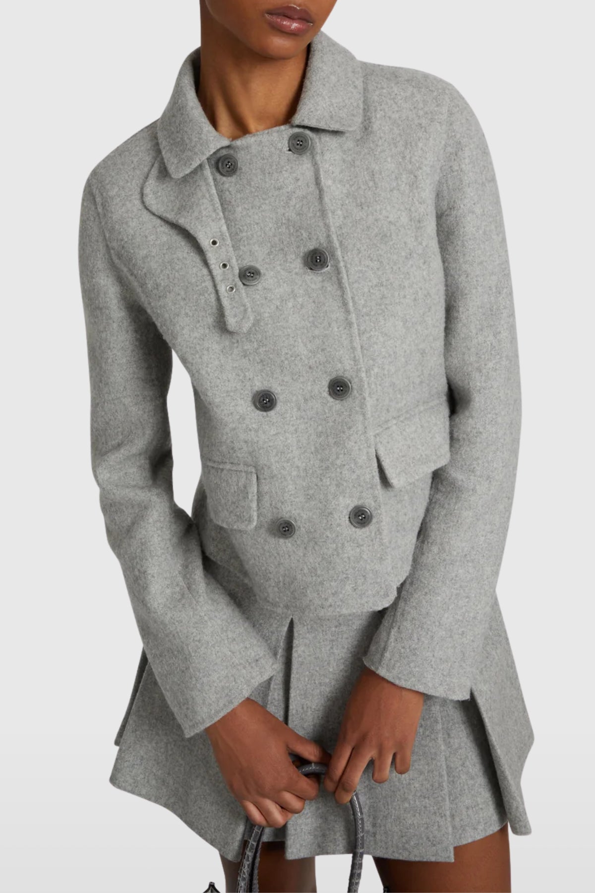 Ermanno Scervino Cropped Wool Jacket