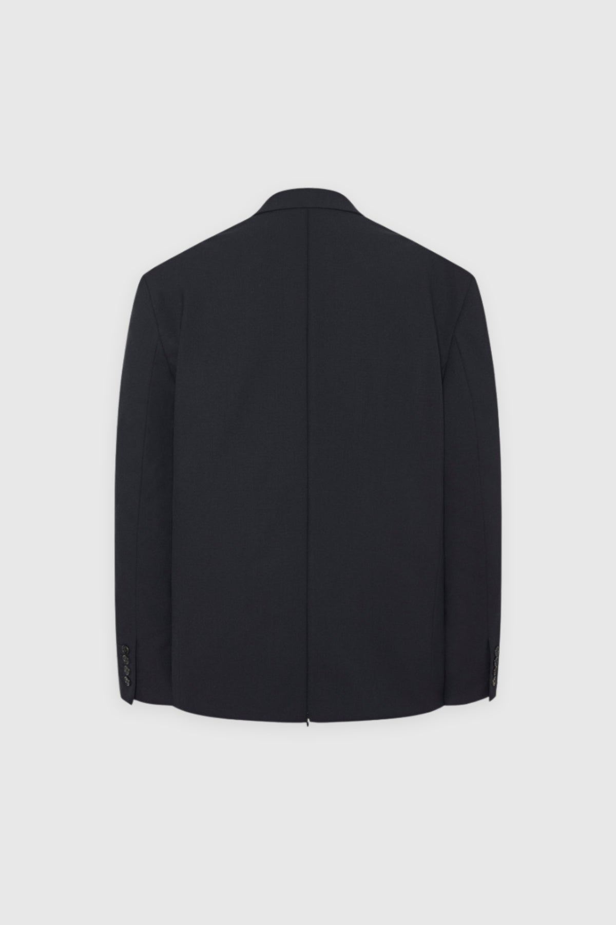 The Row Cochise Navy Wool Blazer