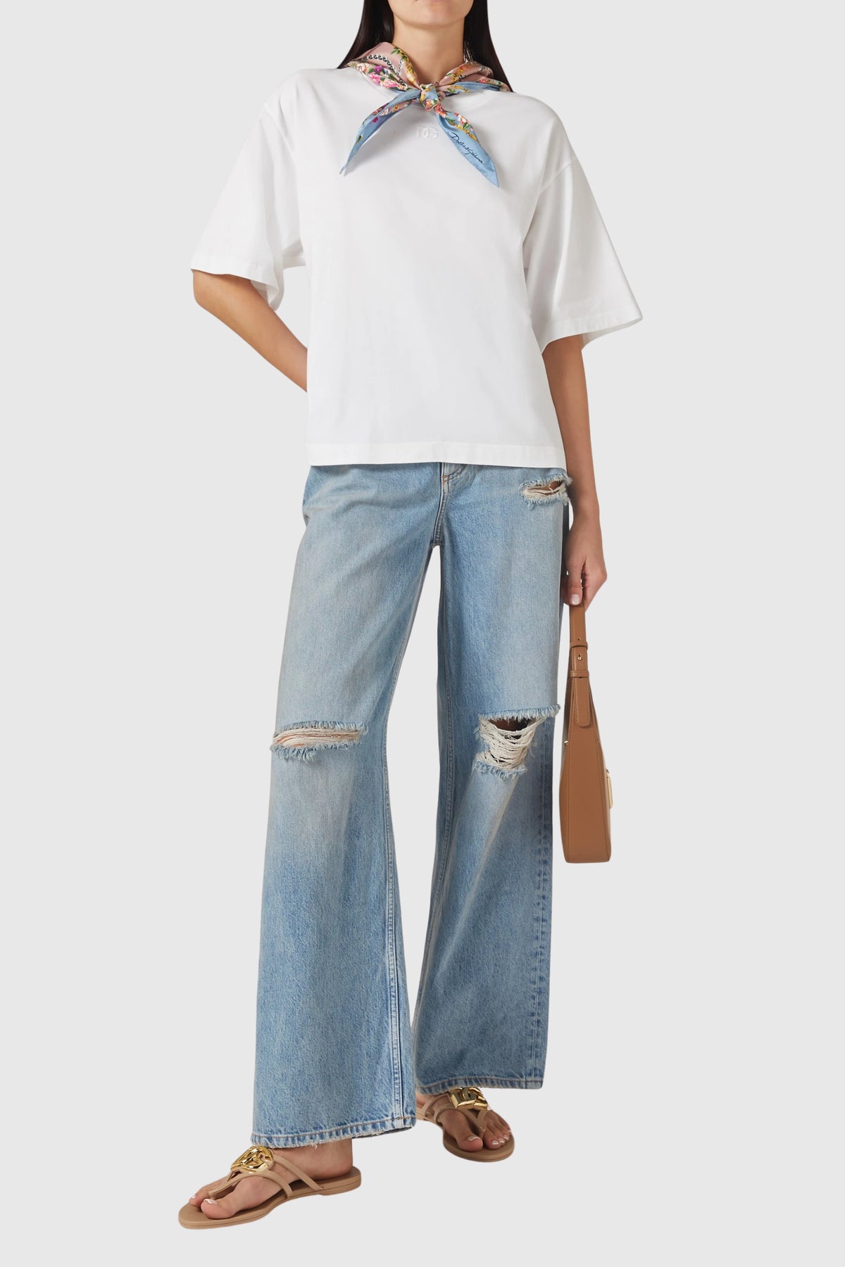 Dolce & Gabbana Scarf T-shirt