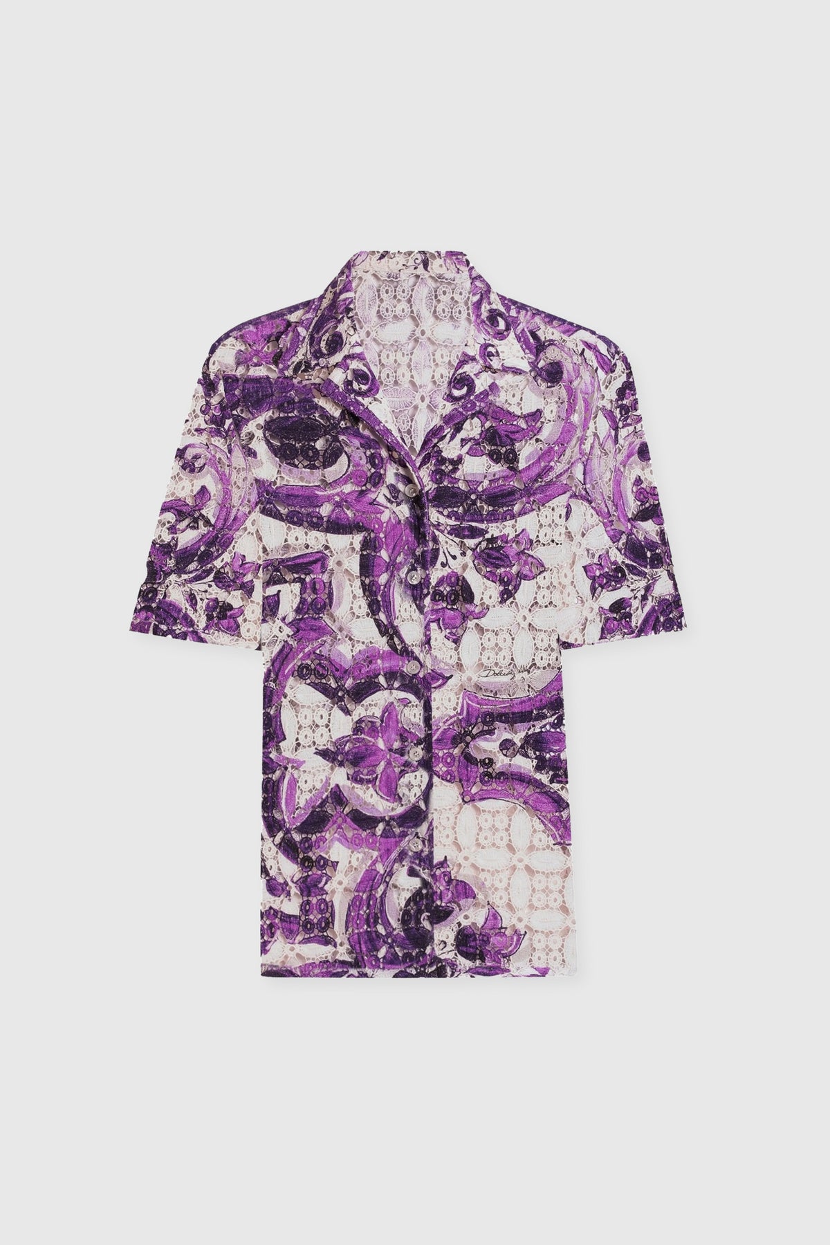 Dolce &amp; Gabbana Majolica Lace Shirt