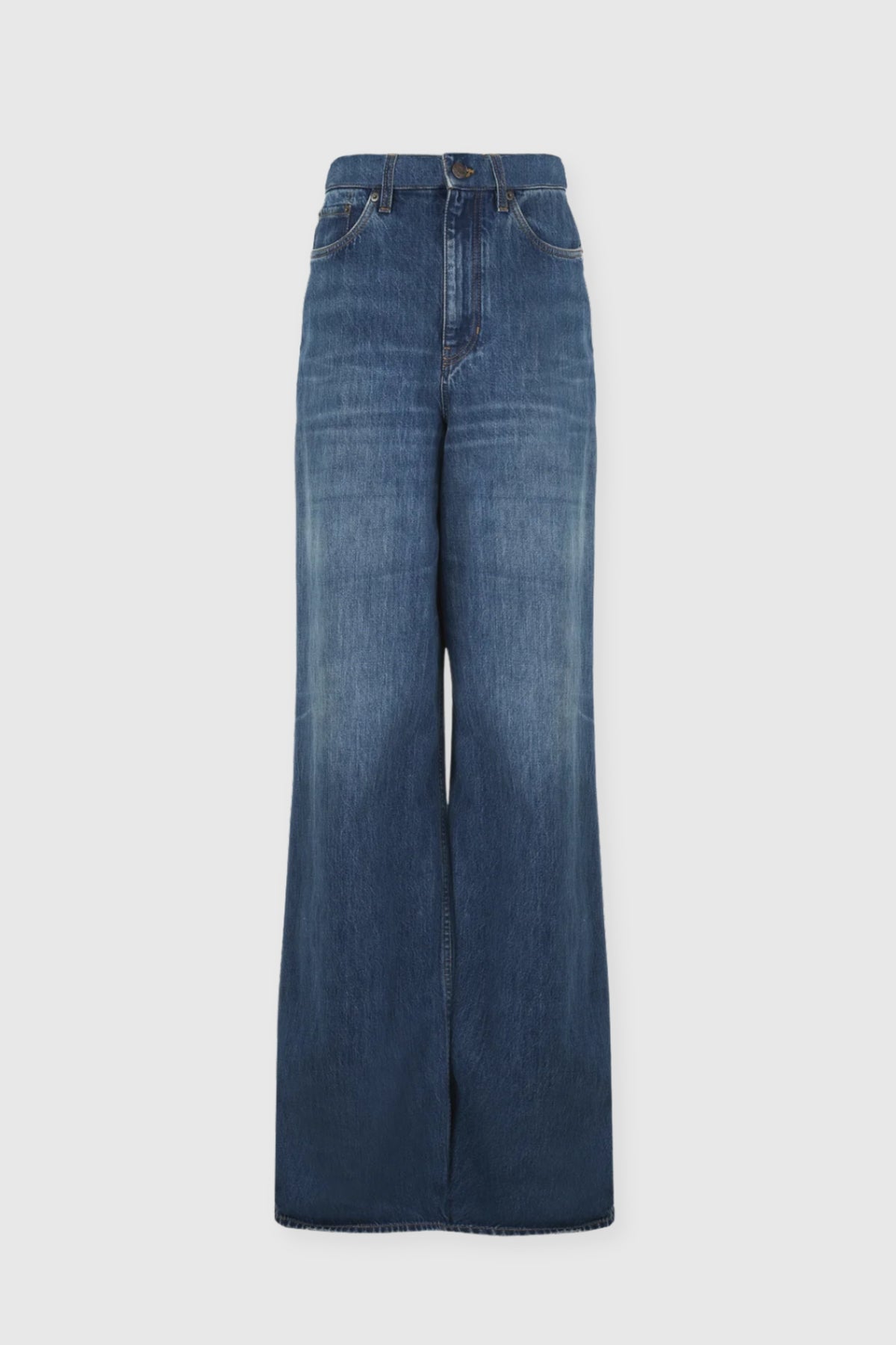 Chloé Wide Leg Denim Jeans