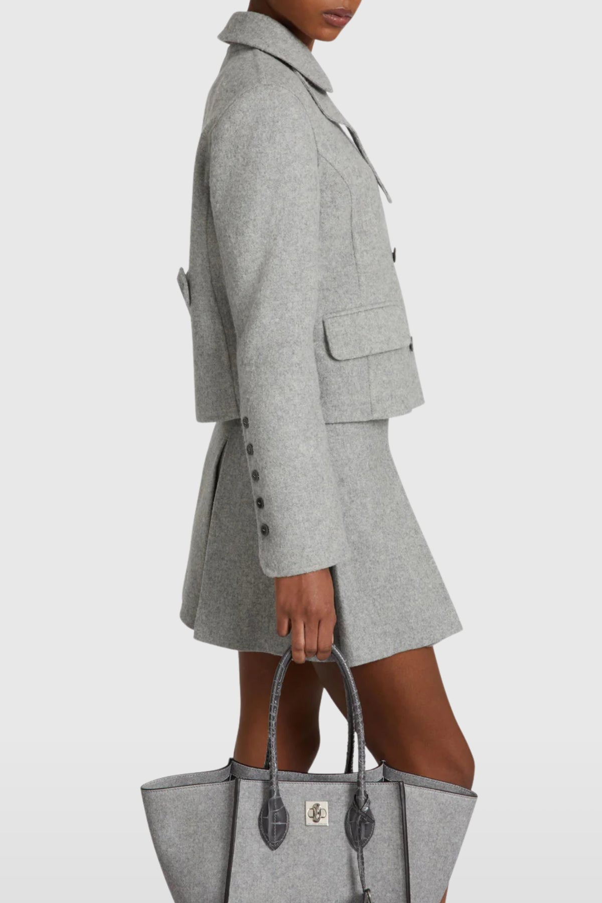 Ermanno Scervino Cropped Wool Jacket