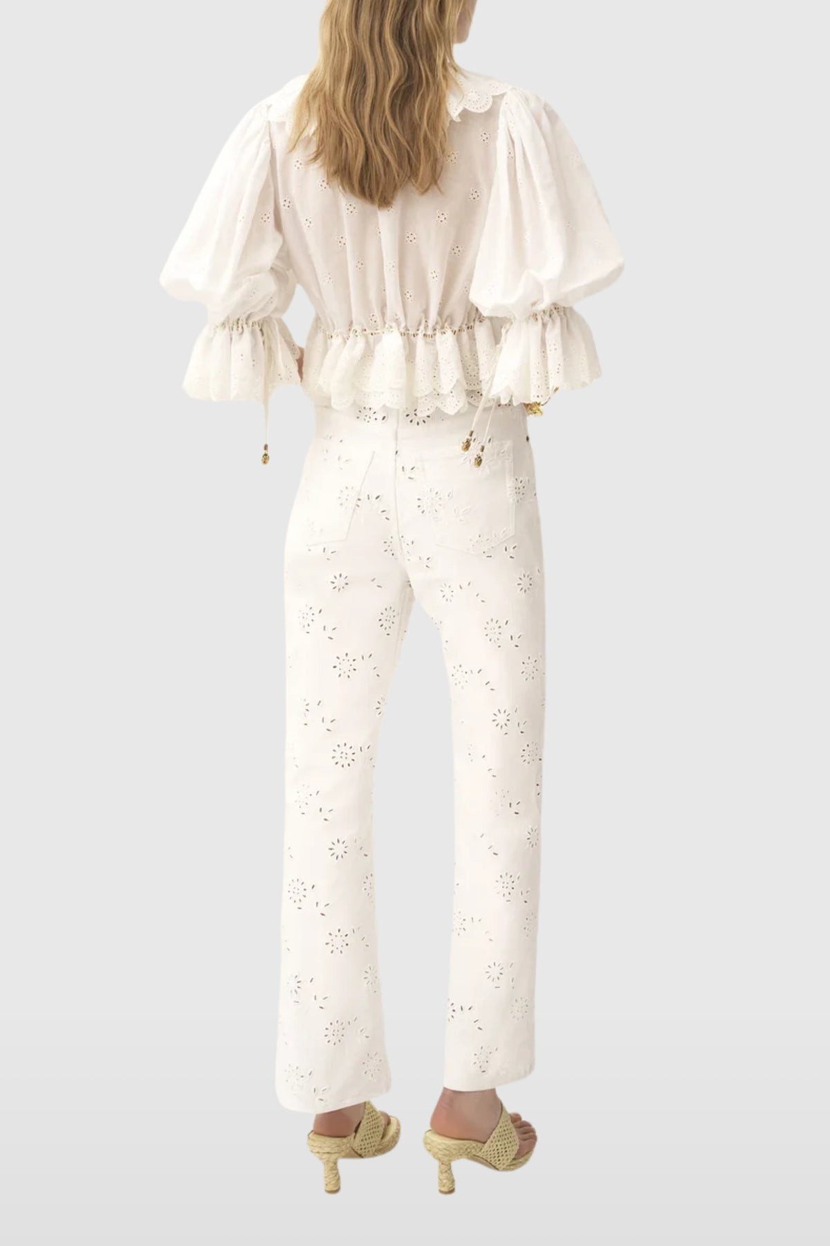 Chloé Broderie Anglaise Jeans