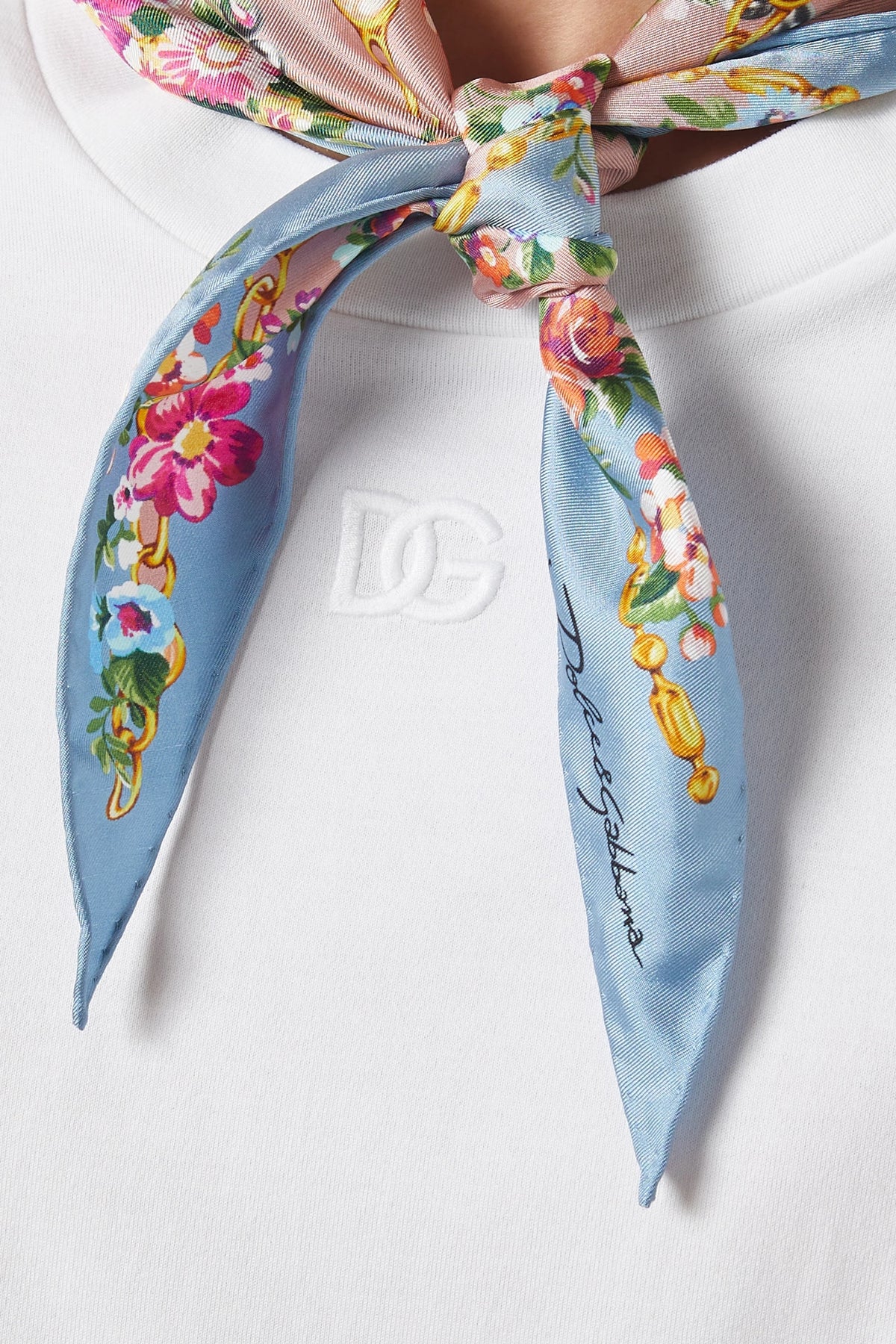 Dolce & Gabbana Scarf T-shirt