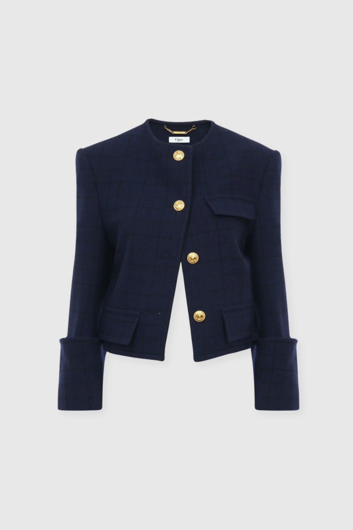 Chloé Indigo Wool Jacket