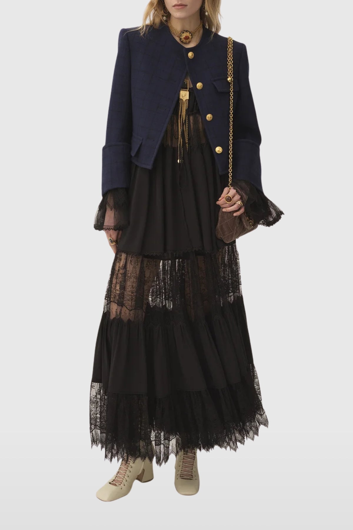 Chloé Indigo Wool Jacket