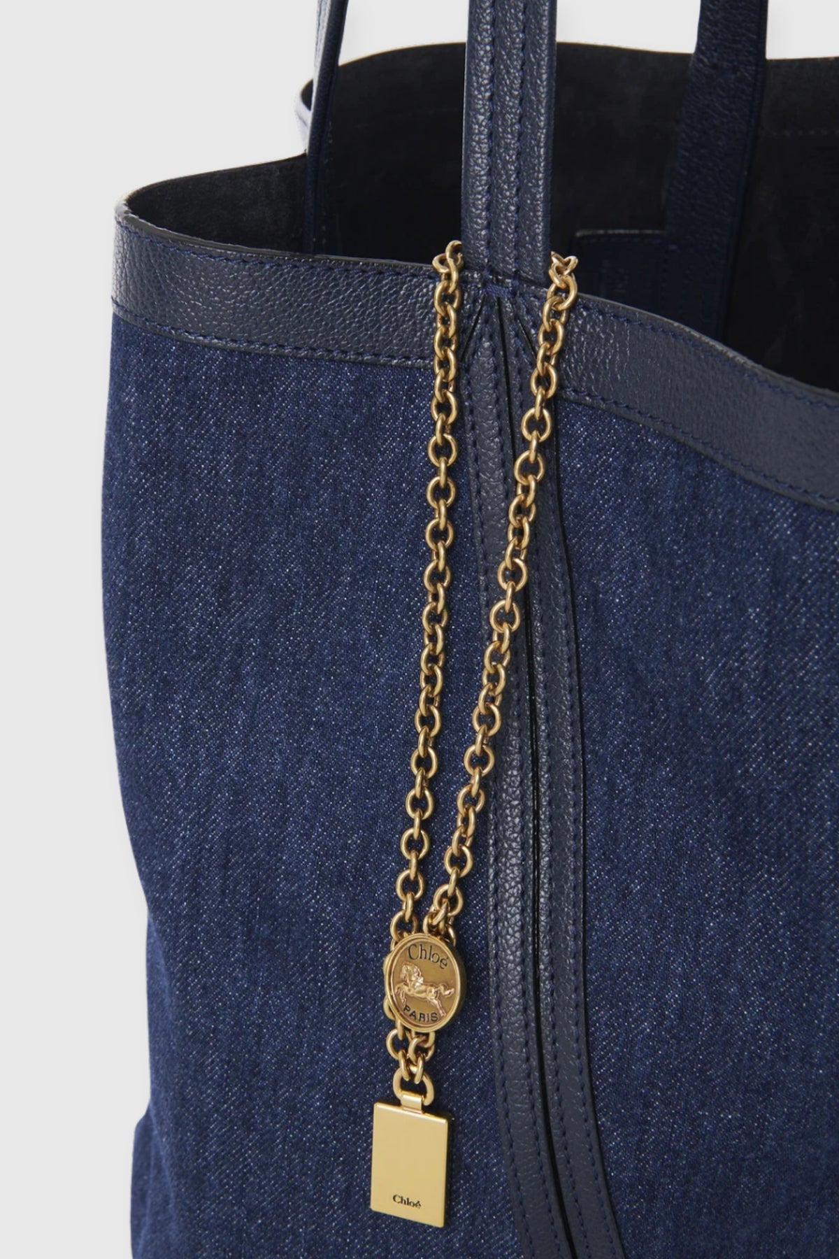 Chloé Spin Denim Tote