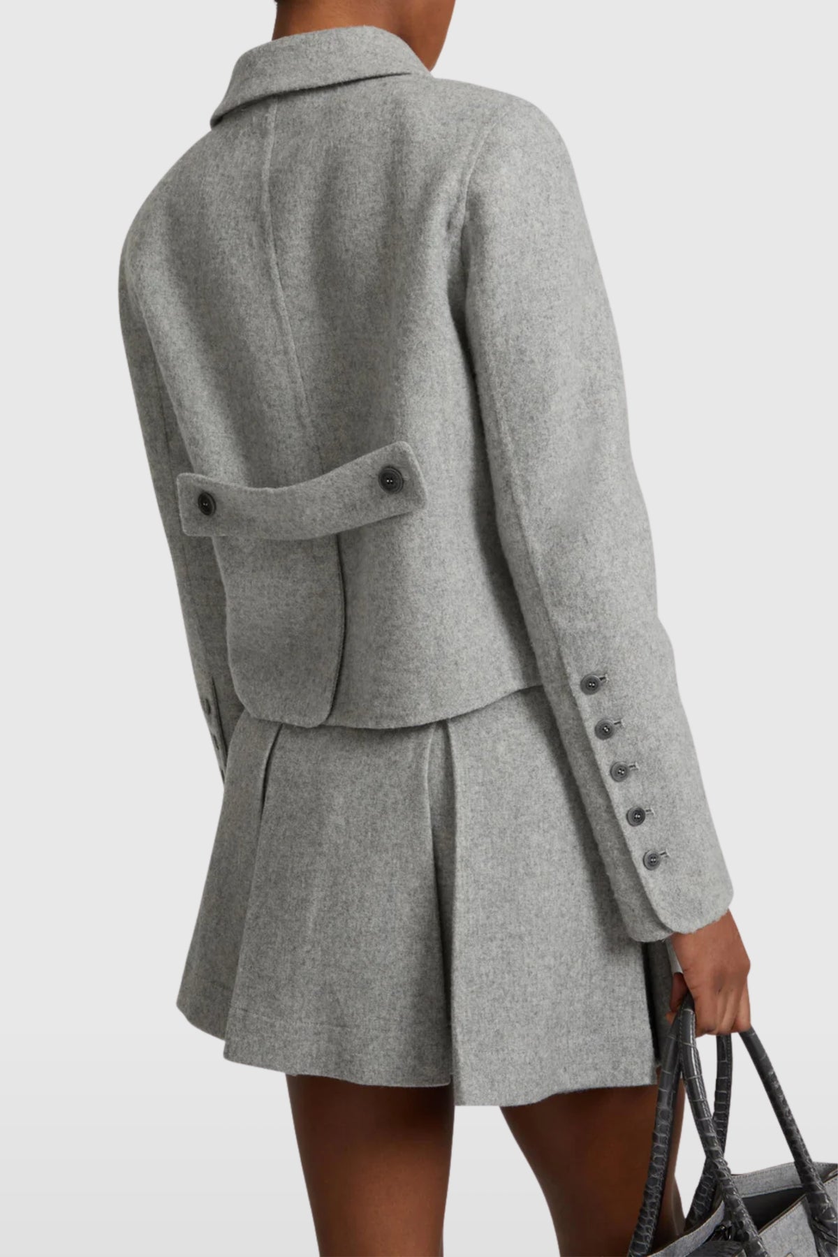 Ermanno Scervino Cropped Wool Jacket