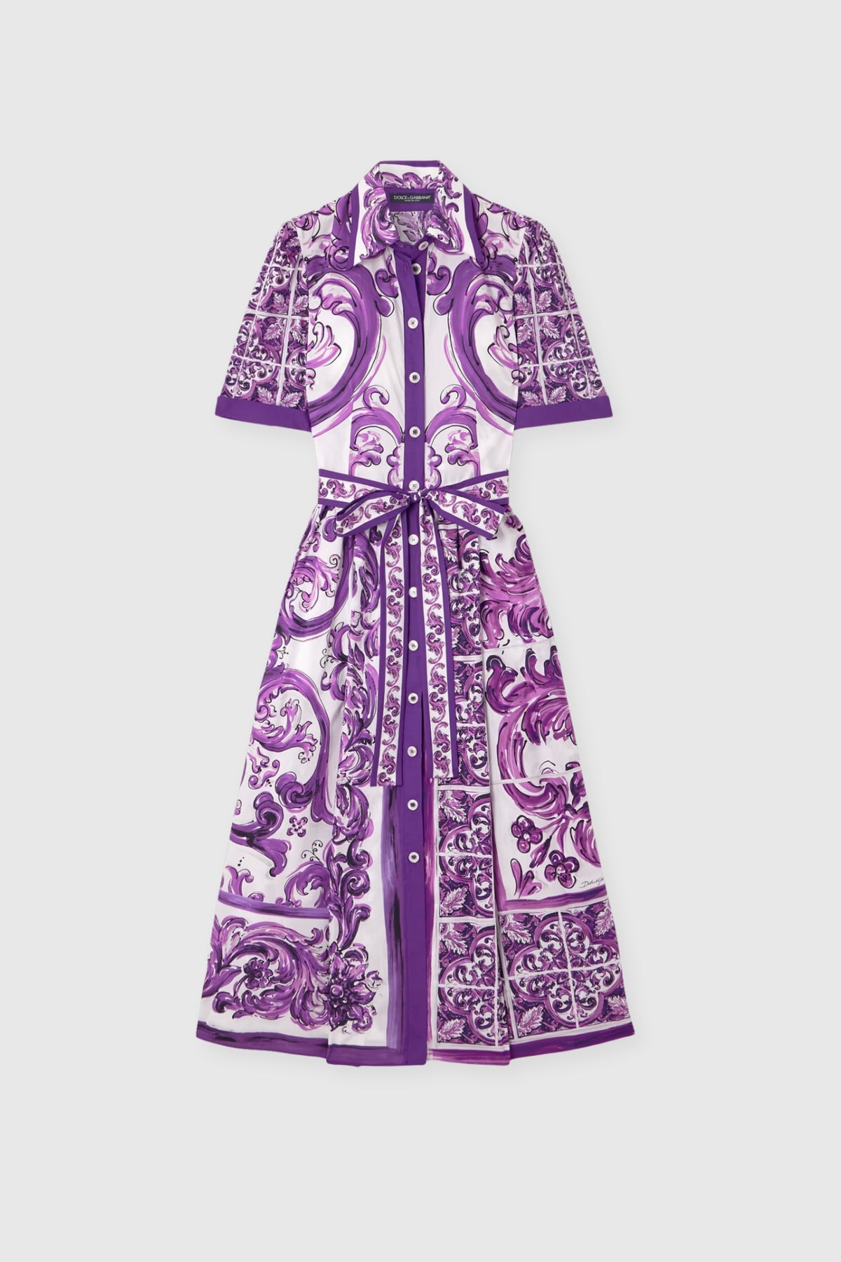 Dolce &amp; Gabbana Majolica Shirt Dress