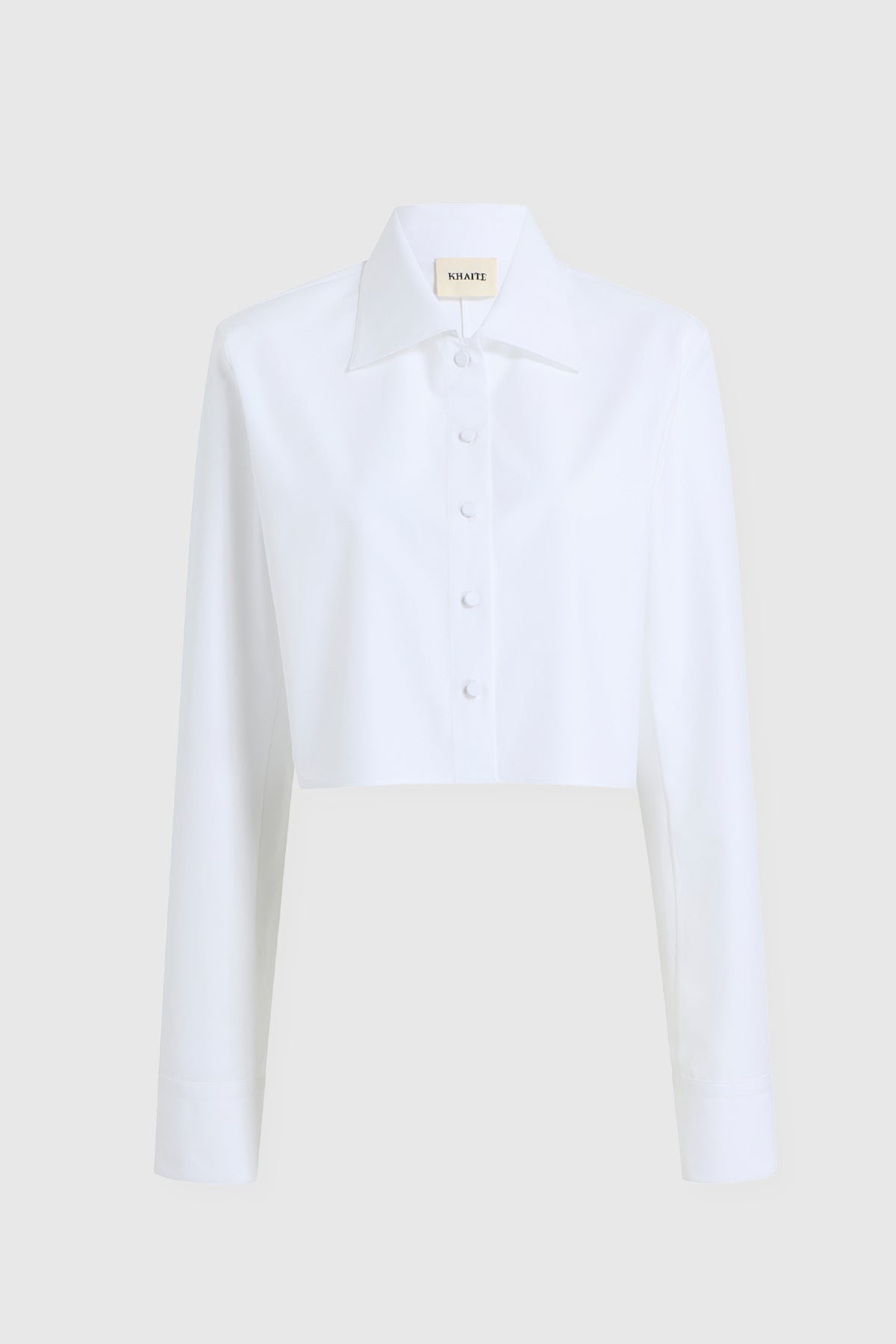 Khaite Jasen Cropped Shirt