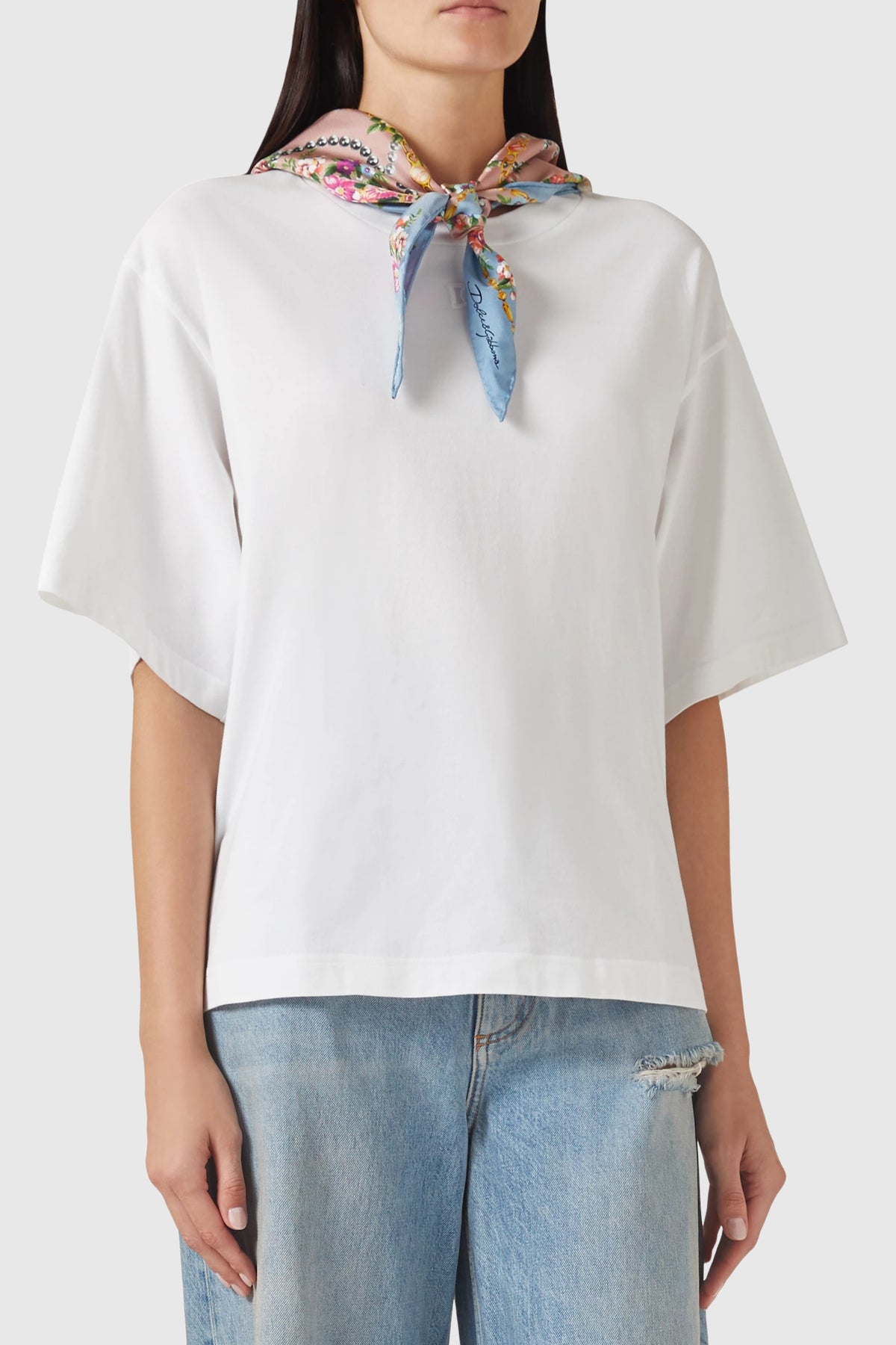 Dolce & Gabbana Scarf T-shirt