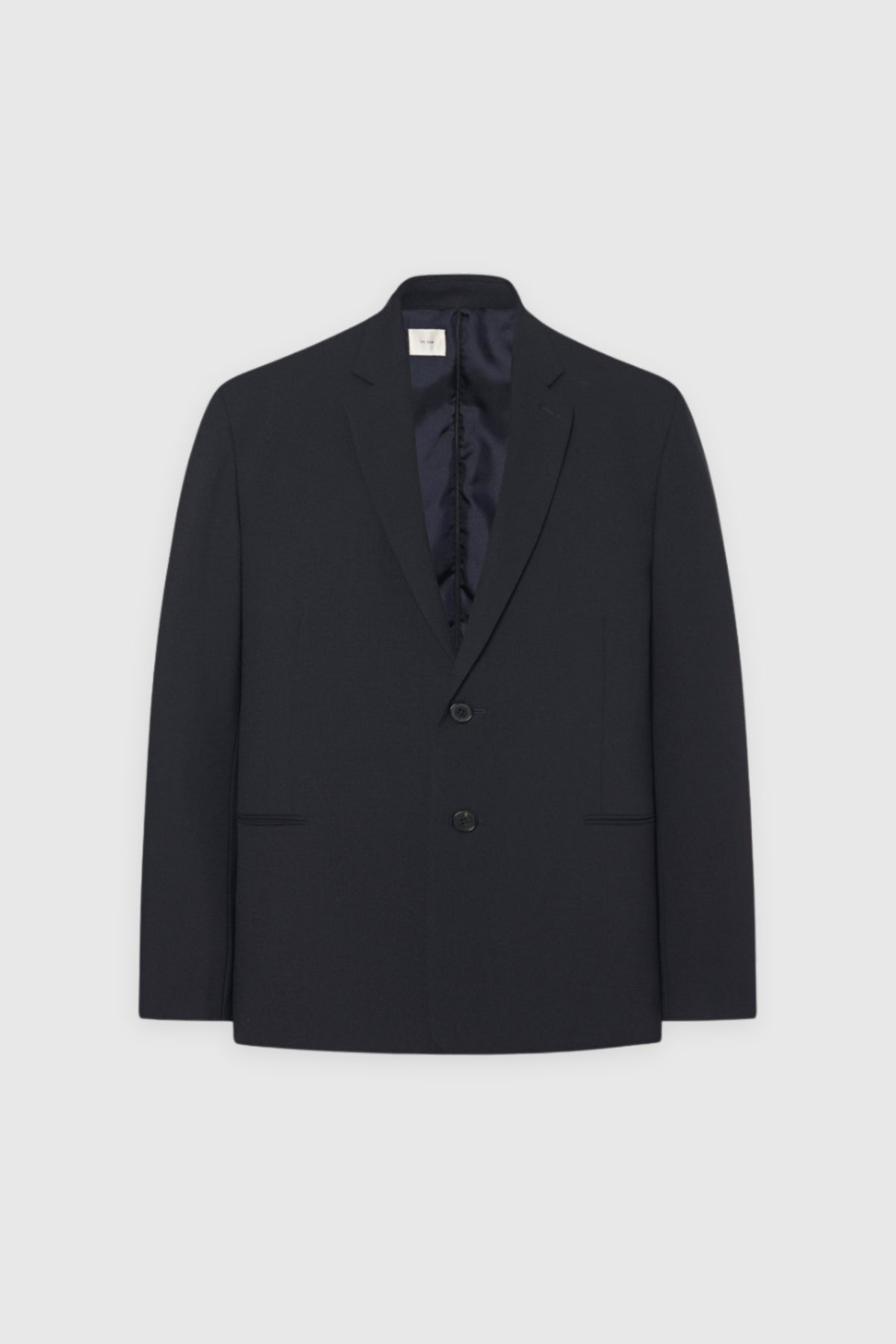 The Row Cochise Navy Wool Blazer