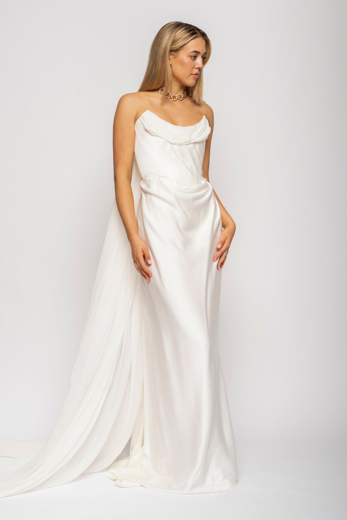 Vivienne Westwood Galaxy Cape Wedding Gown