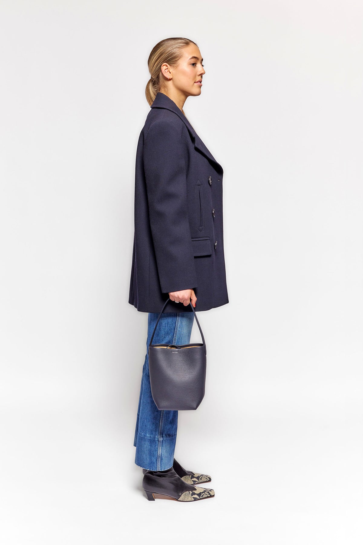 Chloé Double Breasted Pea Coat