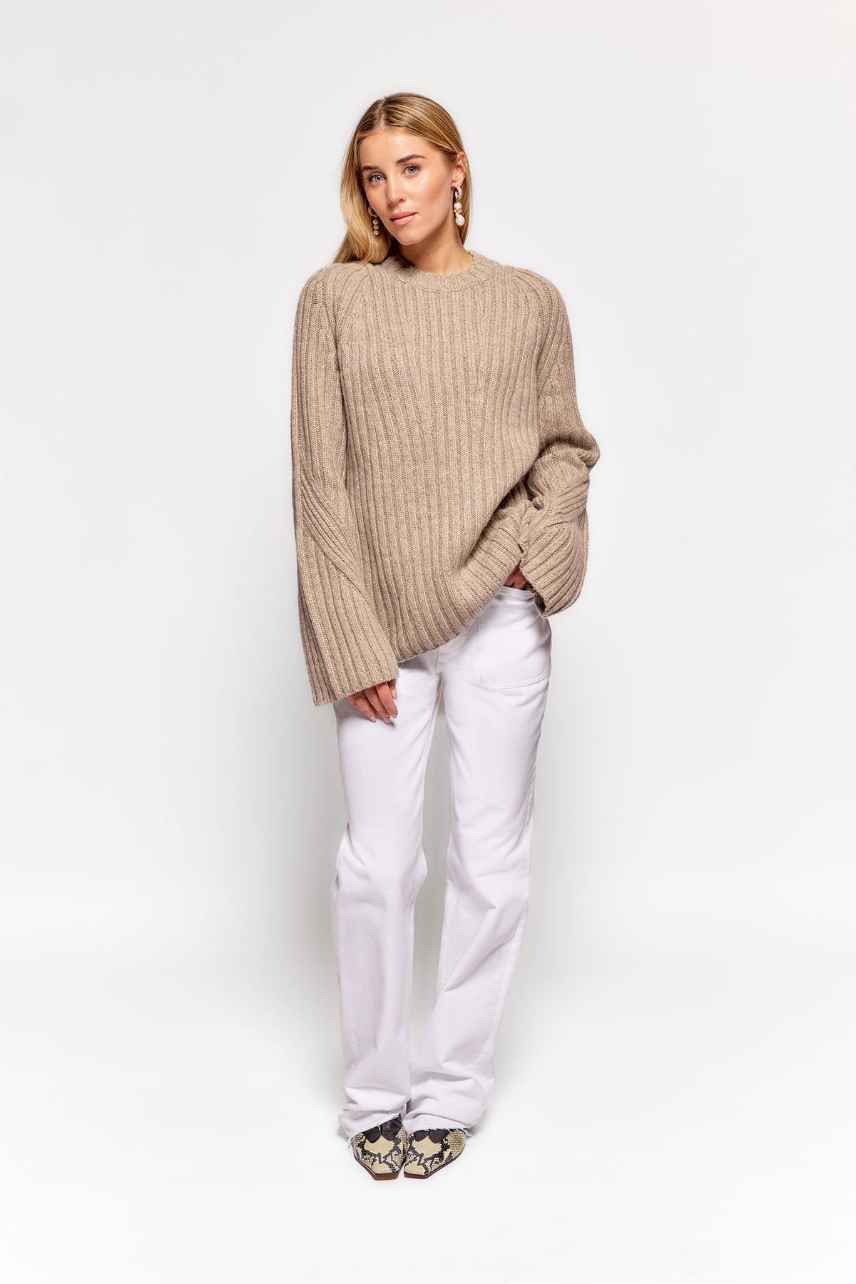 Khaite Ribbed Calvin Sweater