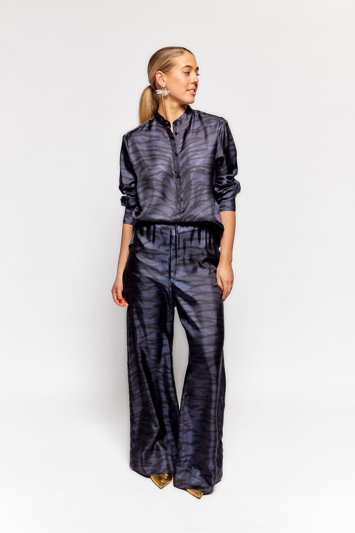 Stella McCartney Tiger Print Pyjama Pants