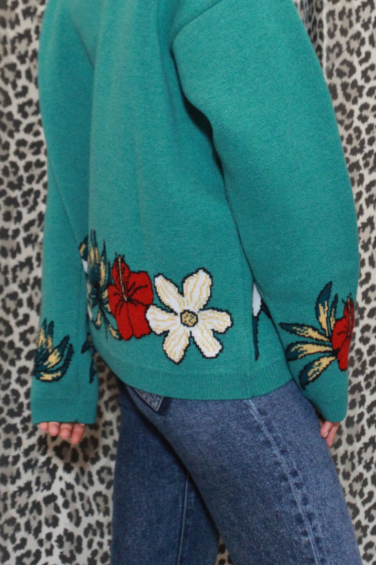 Alanui R+J Flower Sweater