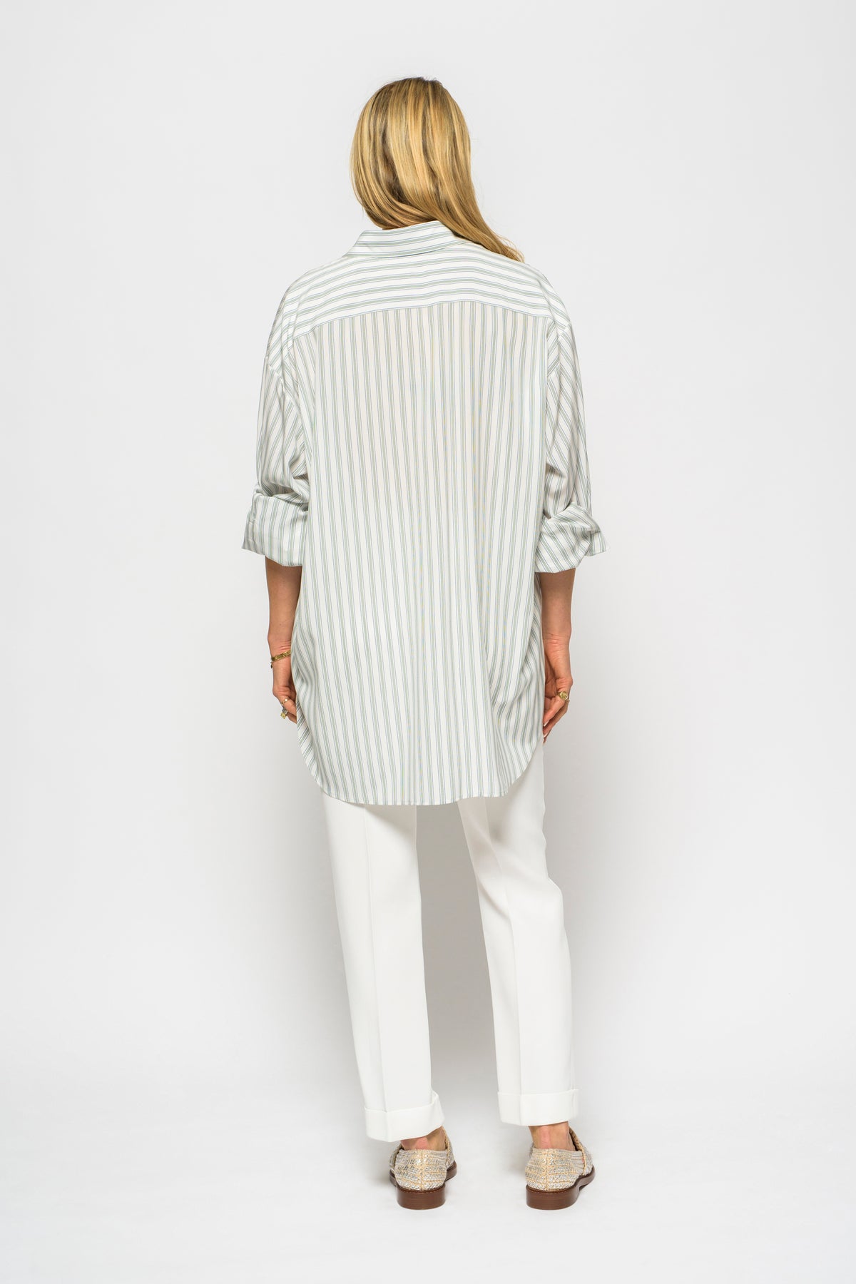 The Row Sisca Pinstriped Shirt