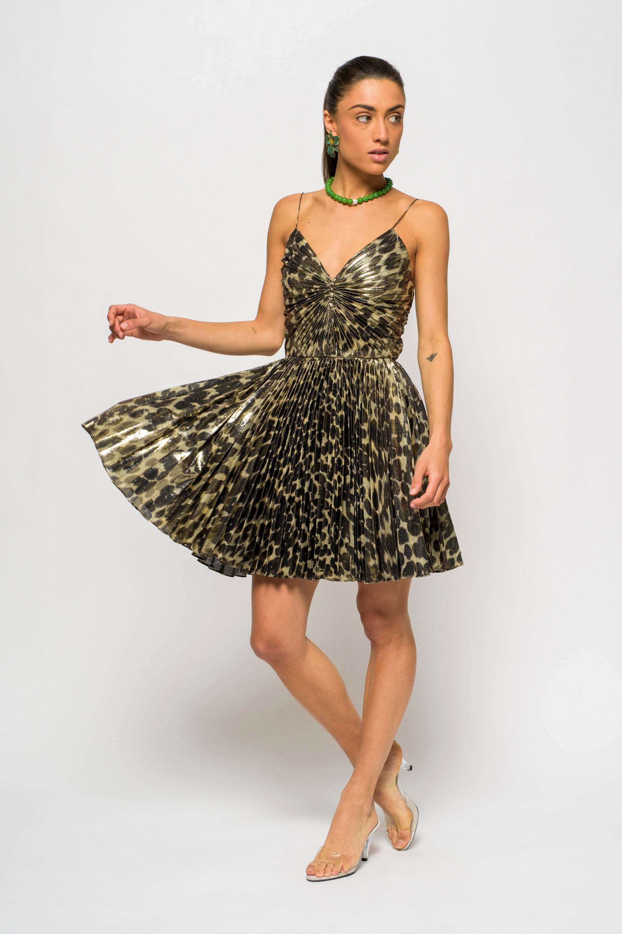 Ysl gold dress Clearance