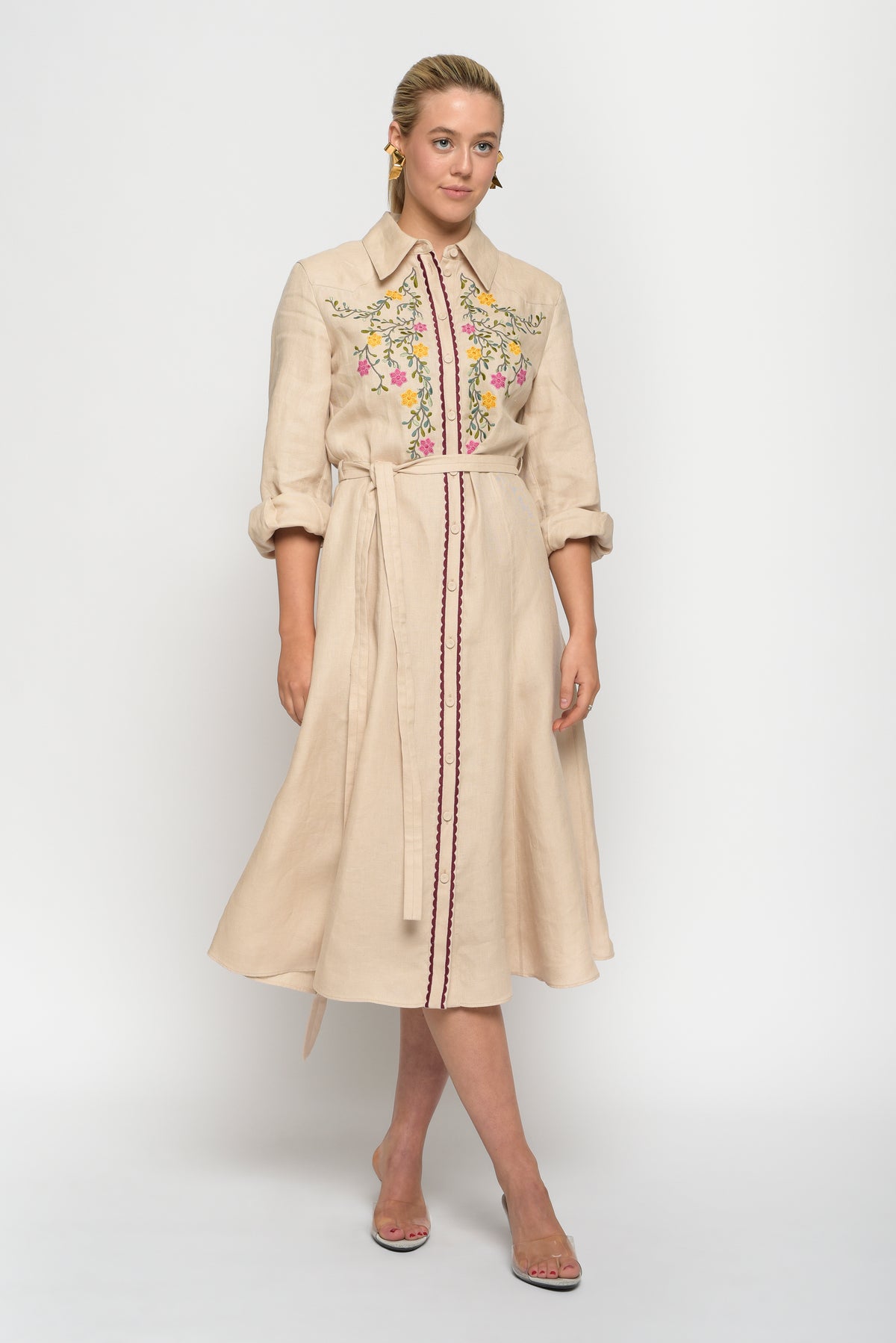 Chloé Dress With Floral Embroidery