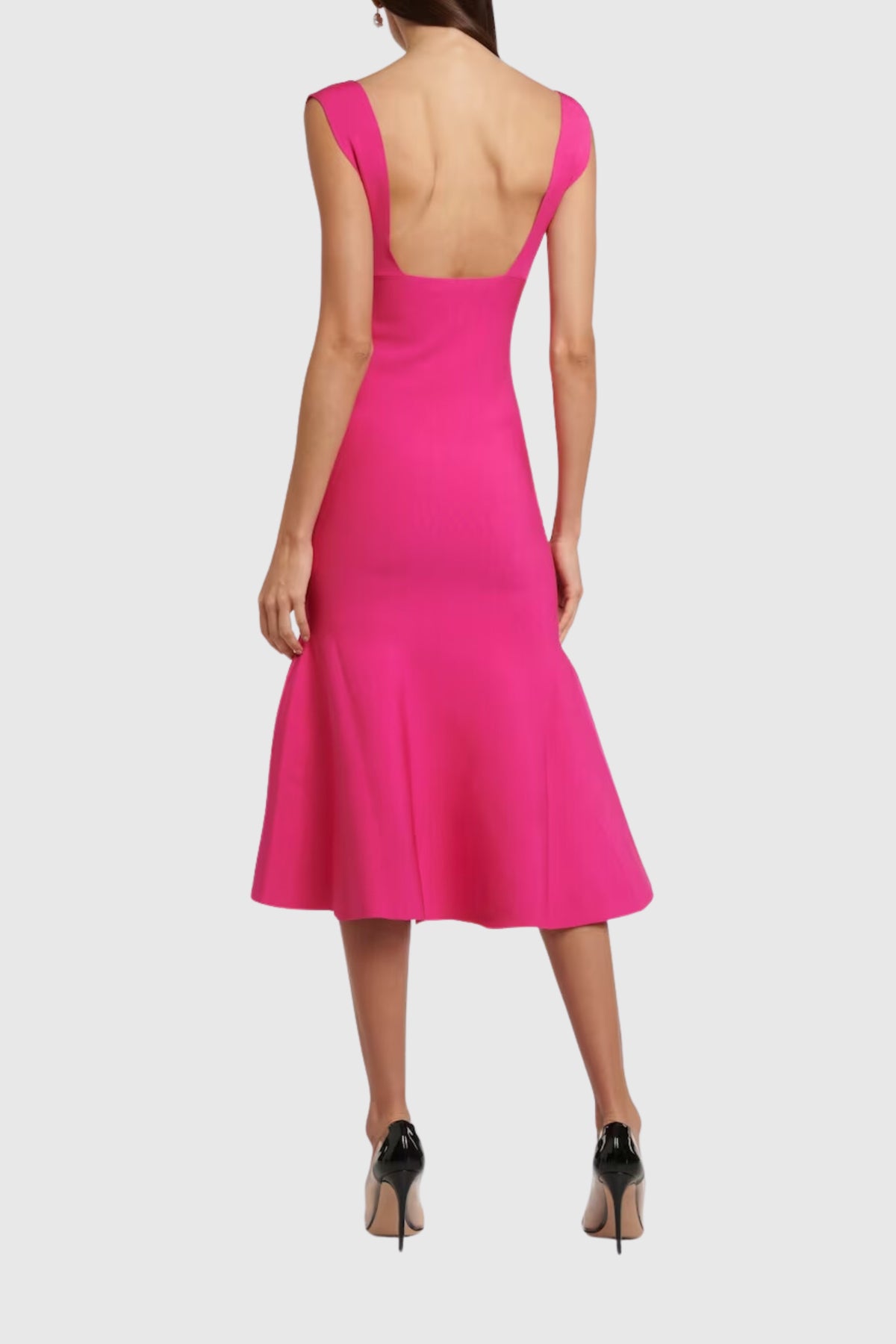 Roland Mouret Dress with Fluted Hem