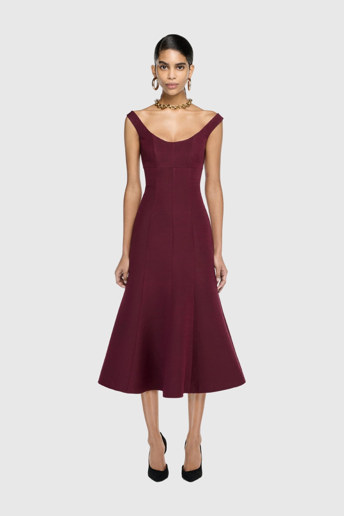 Roland Mouret Flute Midi Dress