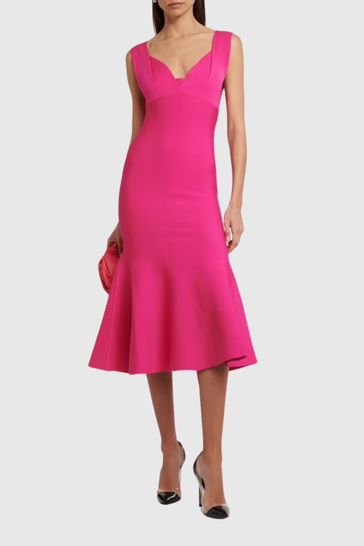 Roland Mouret Dress with Fluted Hem