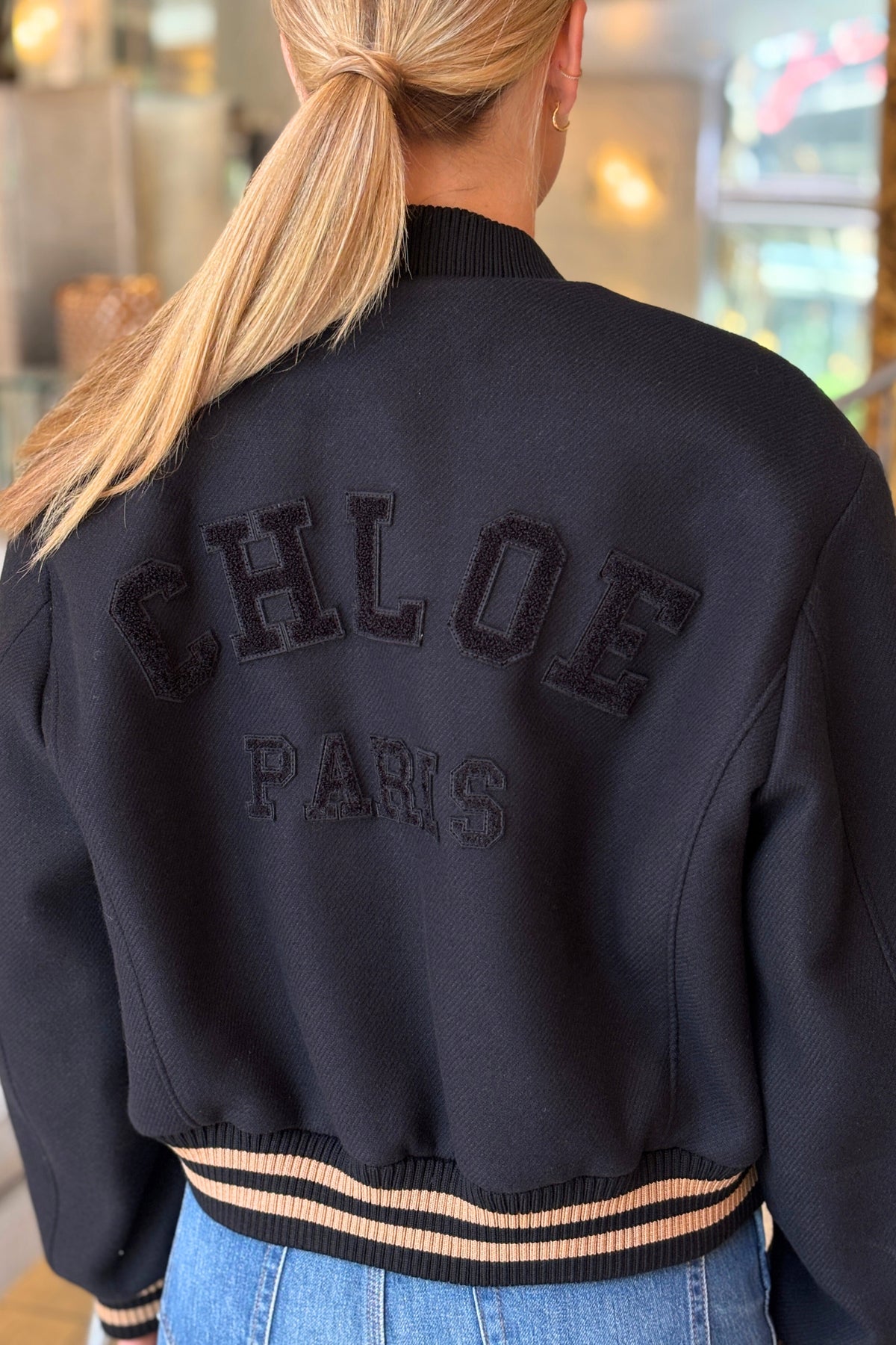 Chloé Varsity Bomber Jacket