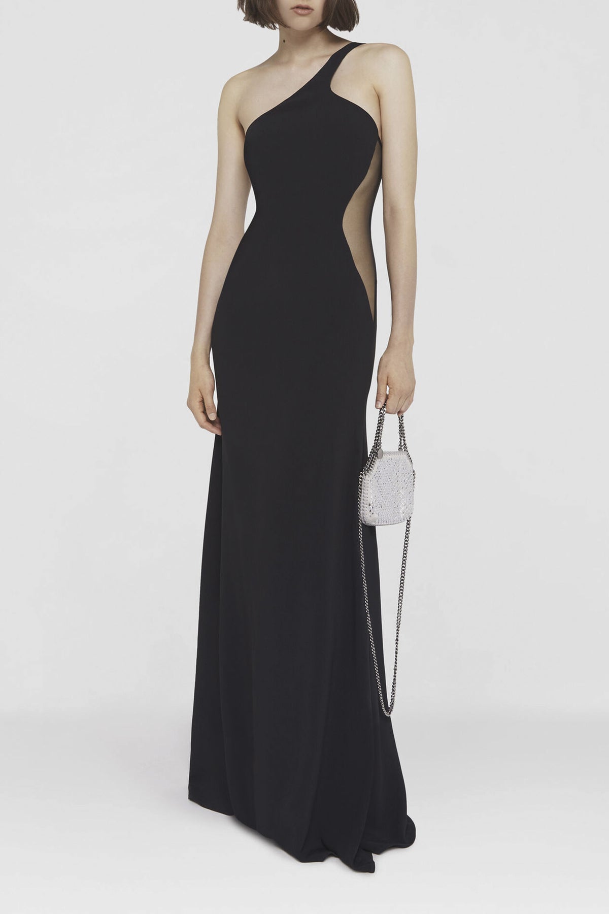 Stella McCartney One Shoulder Evening Gown