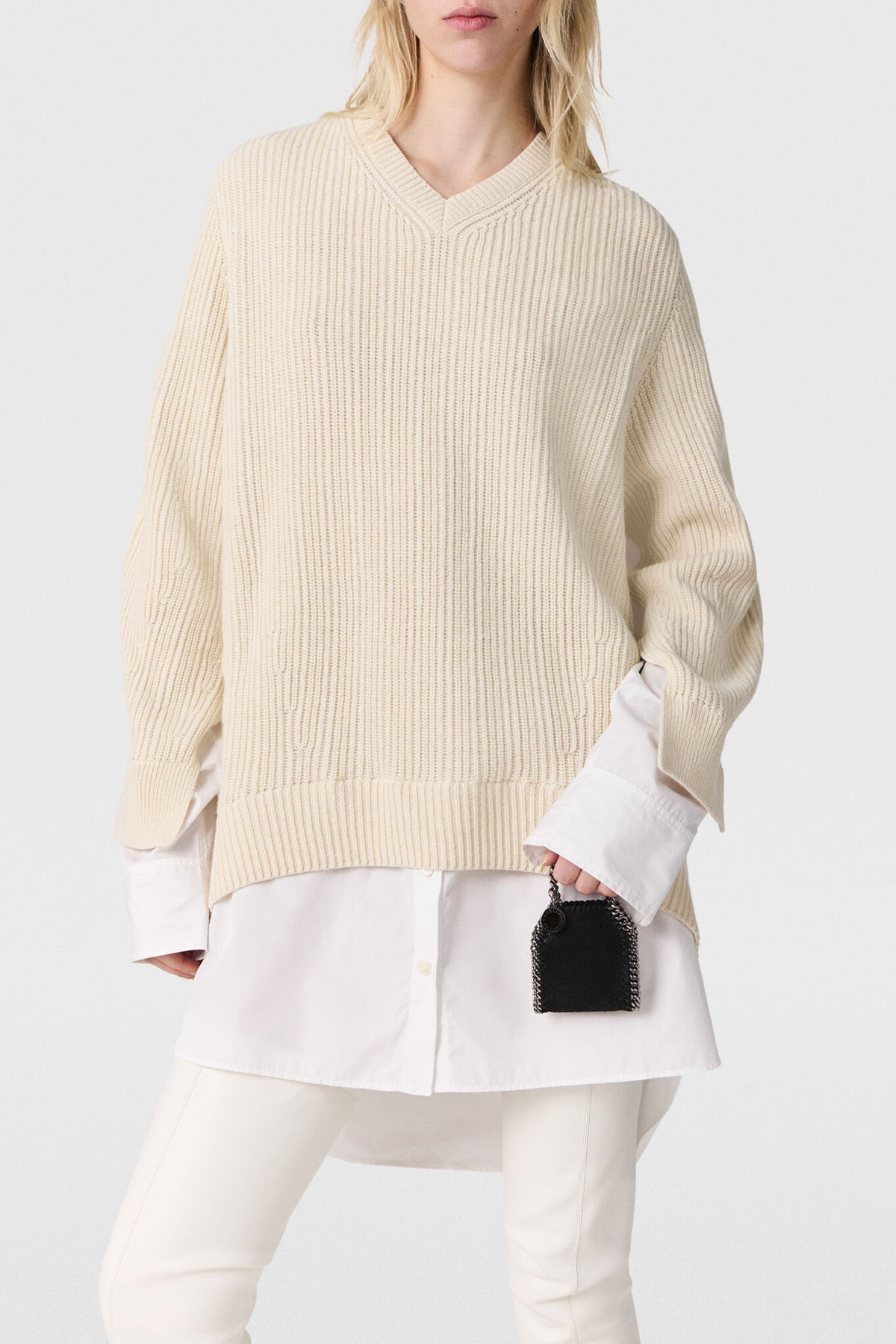 Stella McCartney Cashmere Knit V-neck Jumper