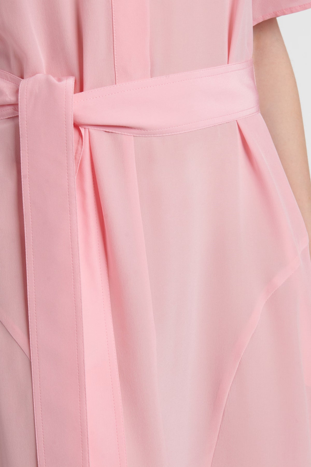 Stella McCartney Pink Silk &#39;Iconic&#39; Dress