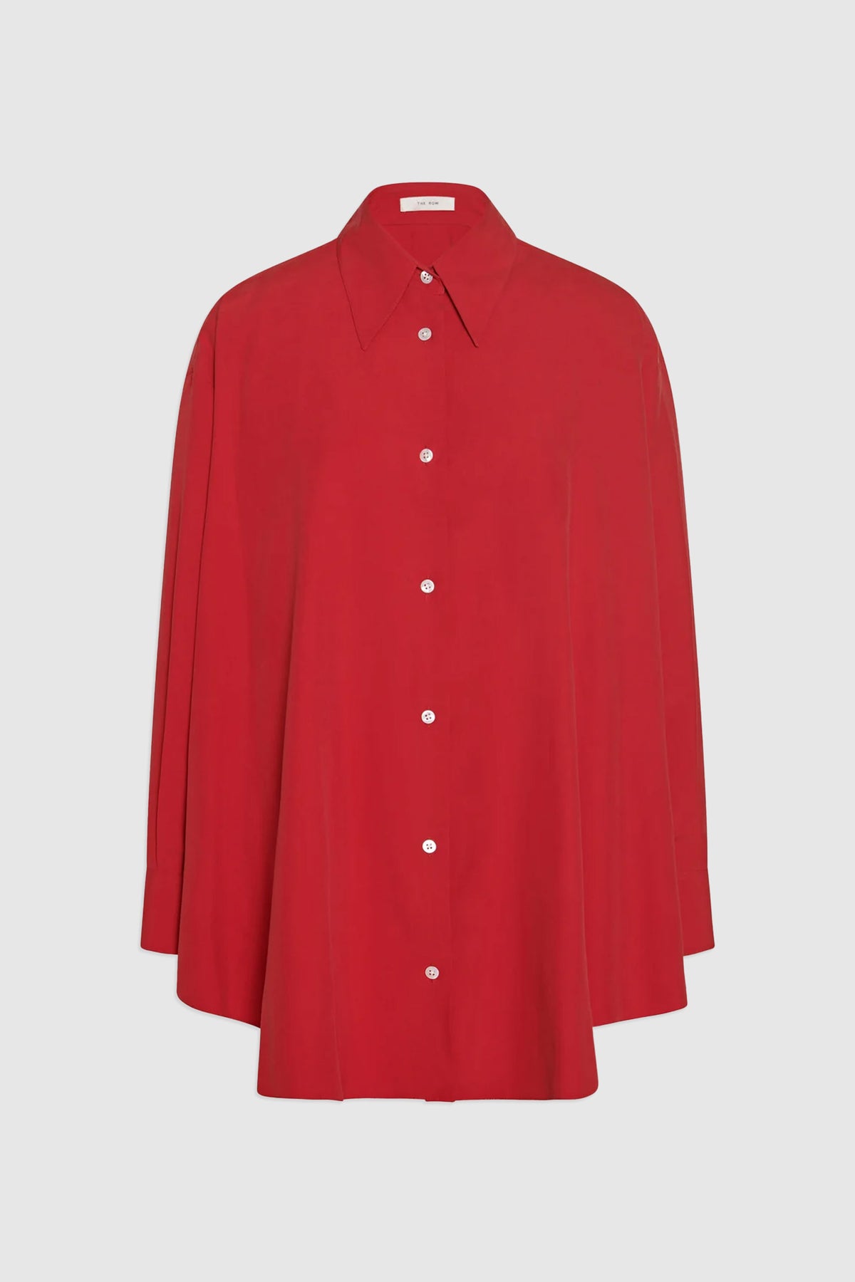 The Row Andra Shirt Goji Berry