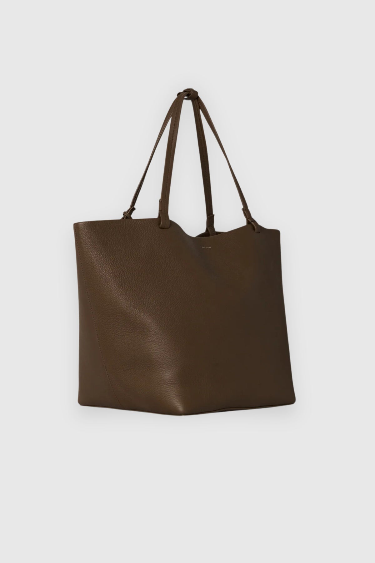 The Row Dark-Olive Park Tote Three