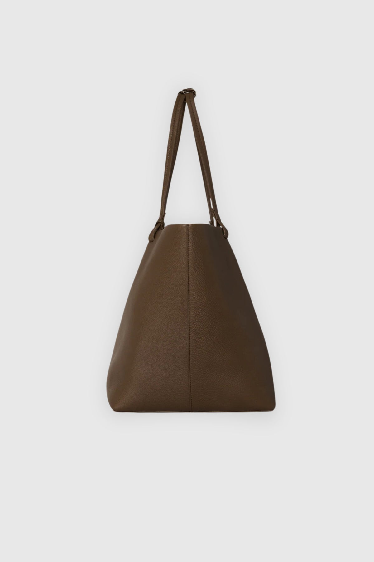 The Row Dark-Olive Park Tote Three