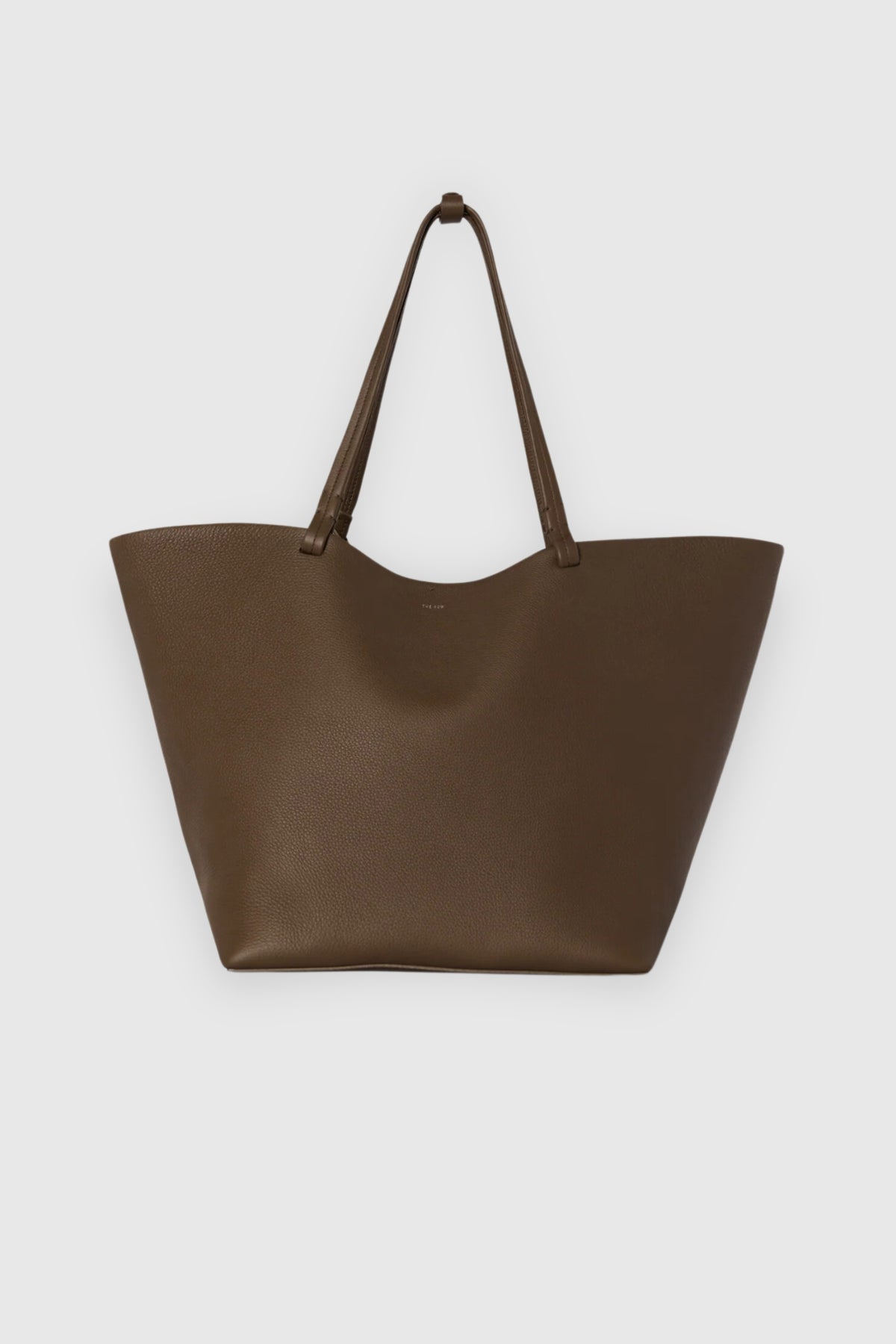 The Row Dark-Olive Park Tote Three