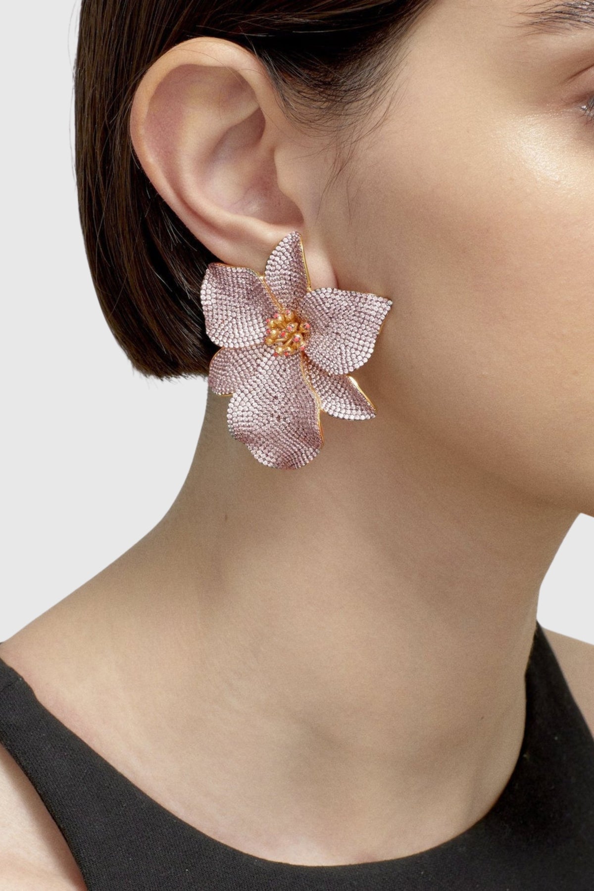 Begüm Khan Singapore Orchid Earrings