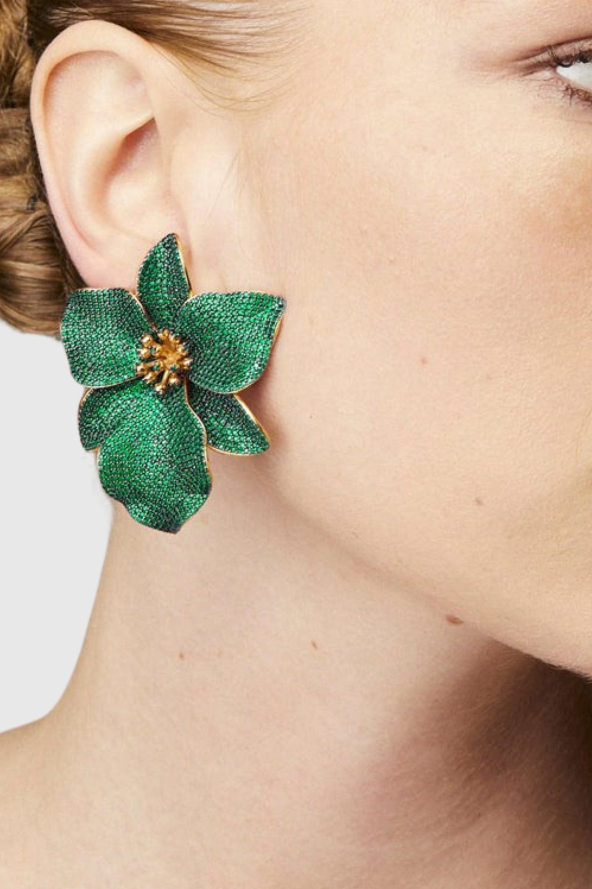 Begüm Khan Singapore Orchid Earrings