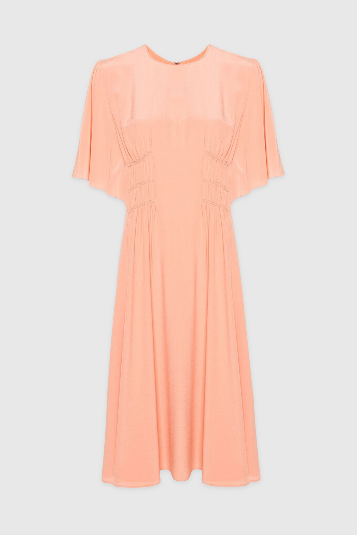 Chloé Frill Sleeve Midi Dress