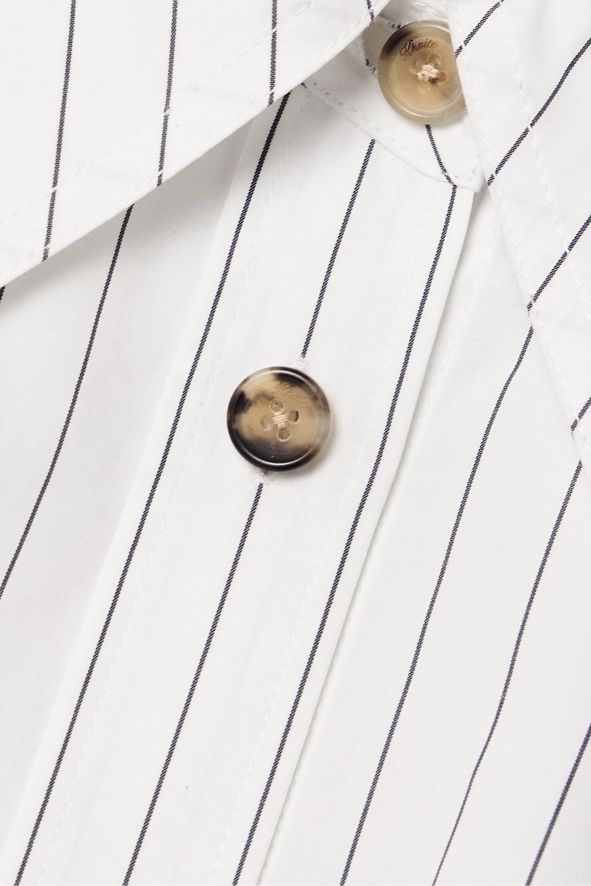 Khaite Pinstripe Tamal Shirt