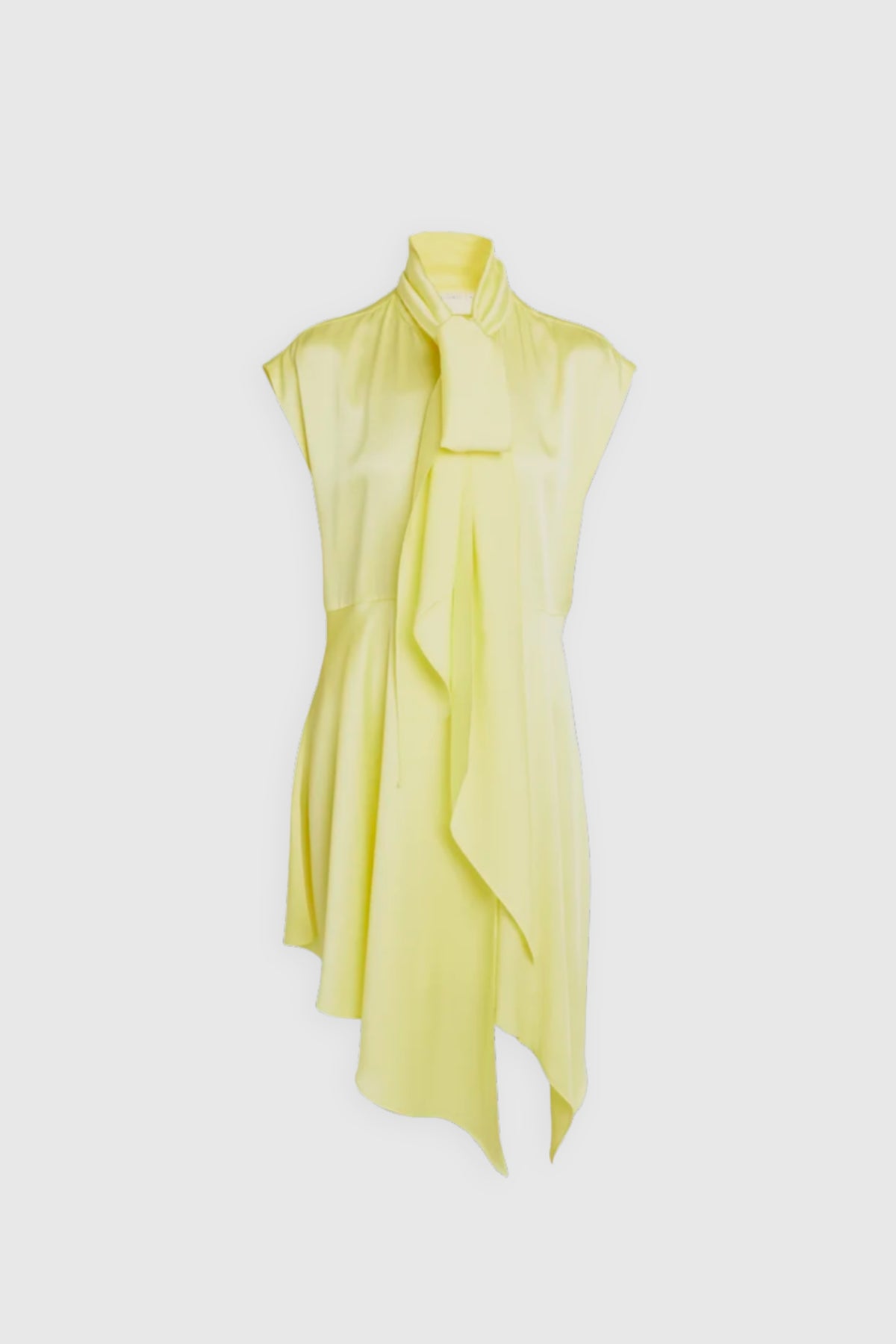 Stella McCartney Lemon Yellow Midi Dress