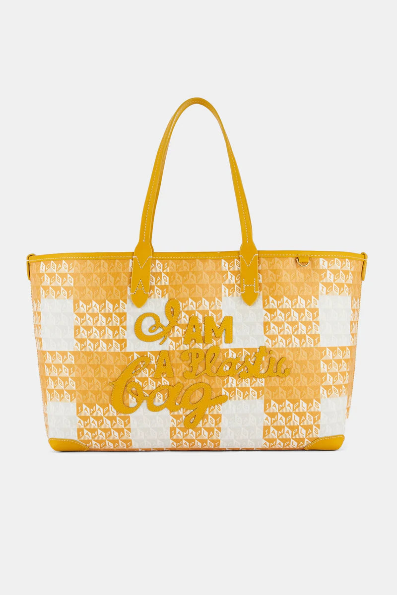 Honey Large Monogram Canvas Tote Bag