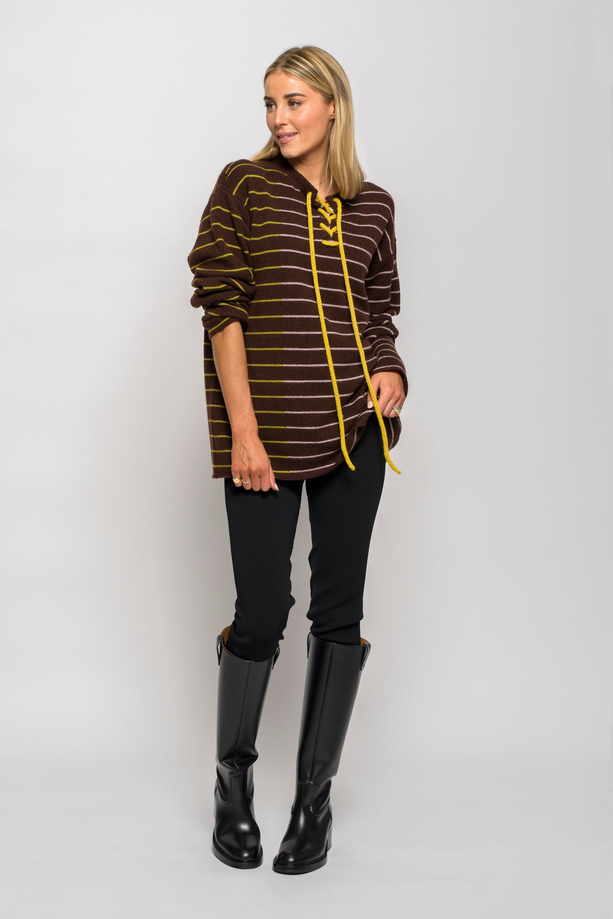 The Elder Statesman Skipper Stripe Sweater