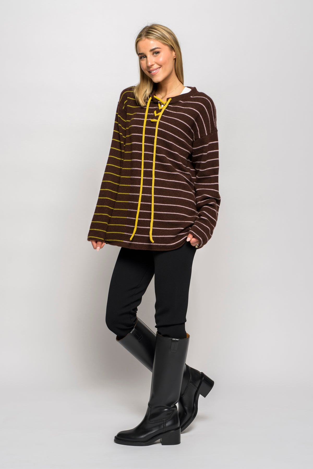 The Elder Statesman Skipper Stripe Sweater